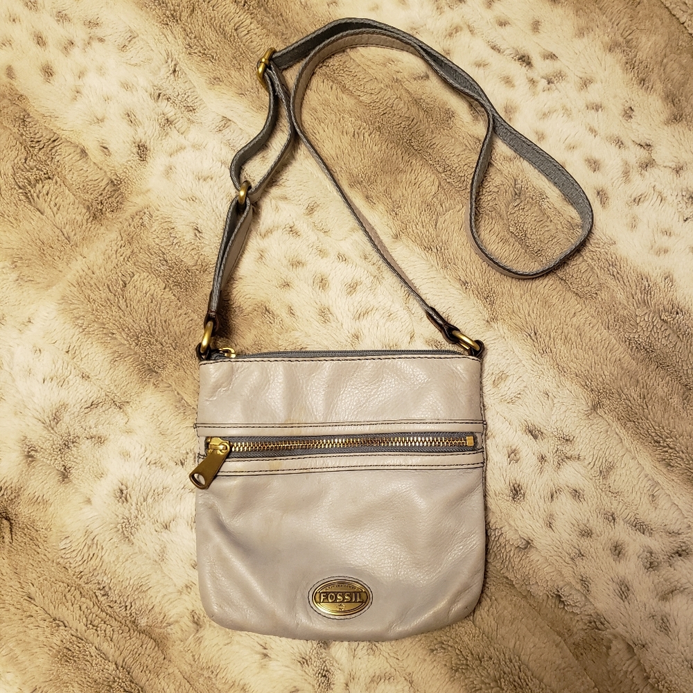 Fossil Light Blue Cross Body Purse